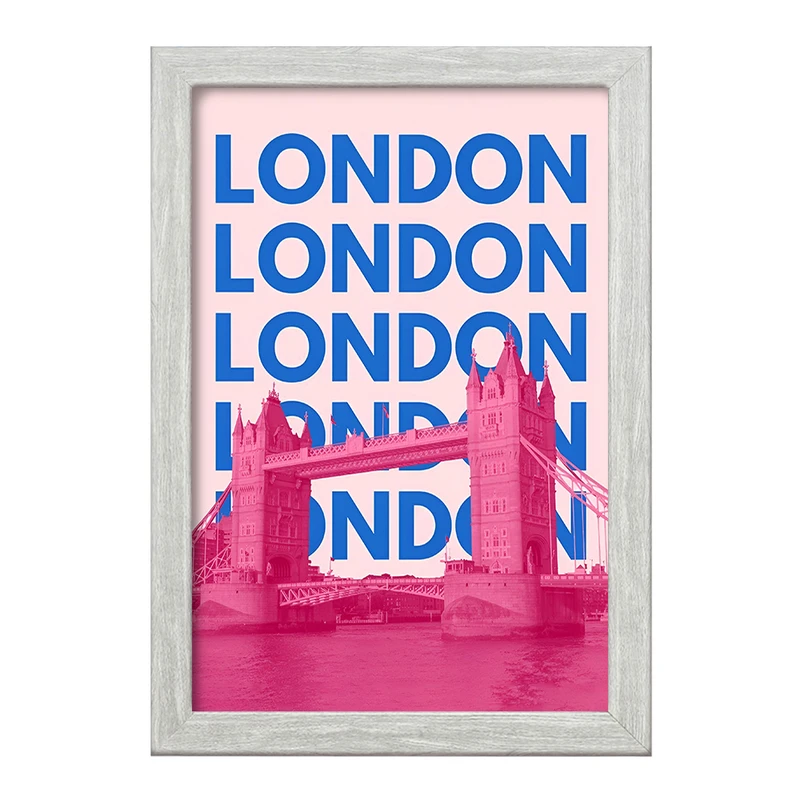 تابلو خندالو طرح لندن (London) کد F5956