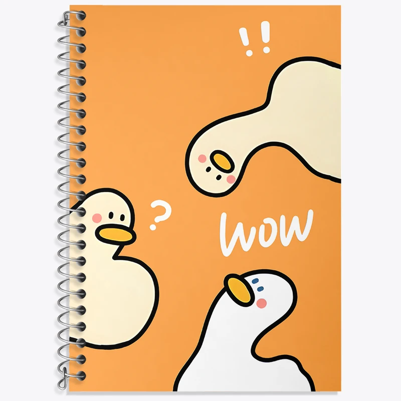 دفتر نت موسیقی 50 برگ خندالو طرح اردک های خنگ کد N7117