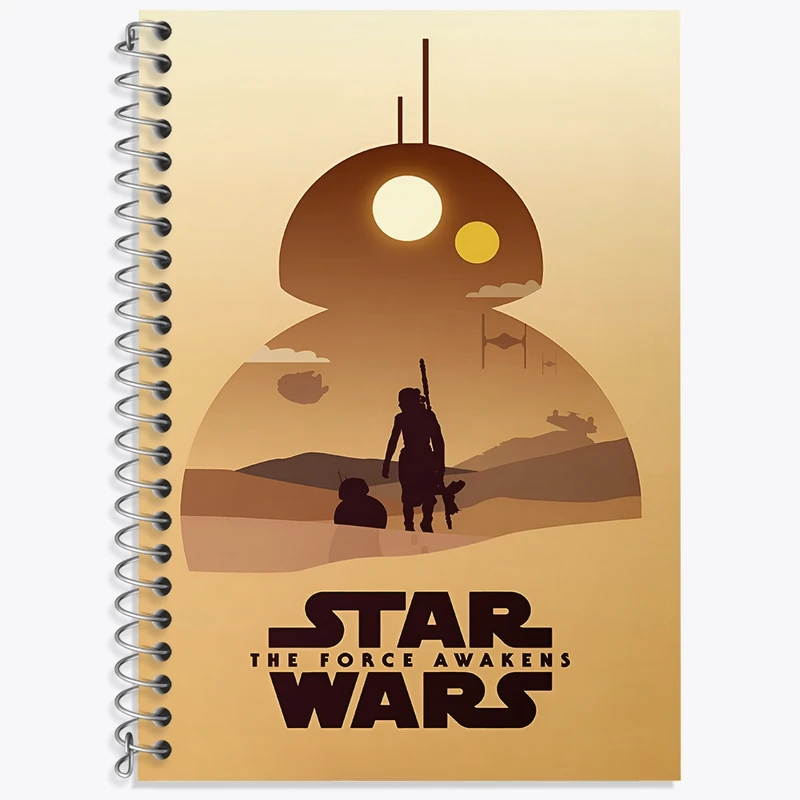 دفتر لغت 50 برگ خندالو طرح جنگ ستارگان کد F4681