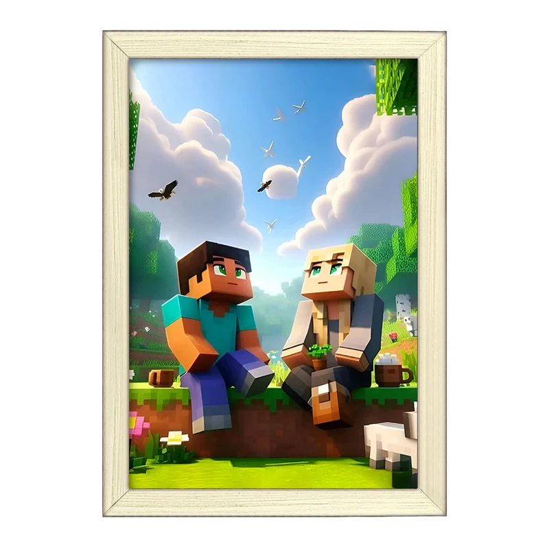 تابلو خندالو طرح ماینکرافت (Minecraft) کد F3534