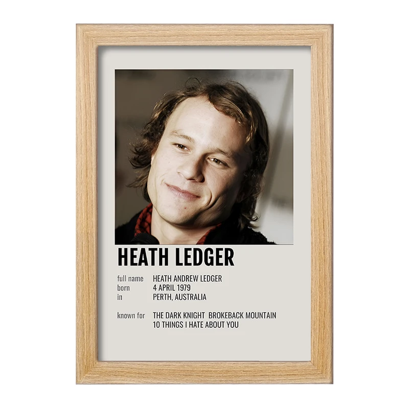 تابلو خندالو طرح هیث لجر (Heath Ledger) کد F13159