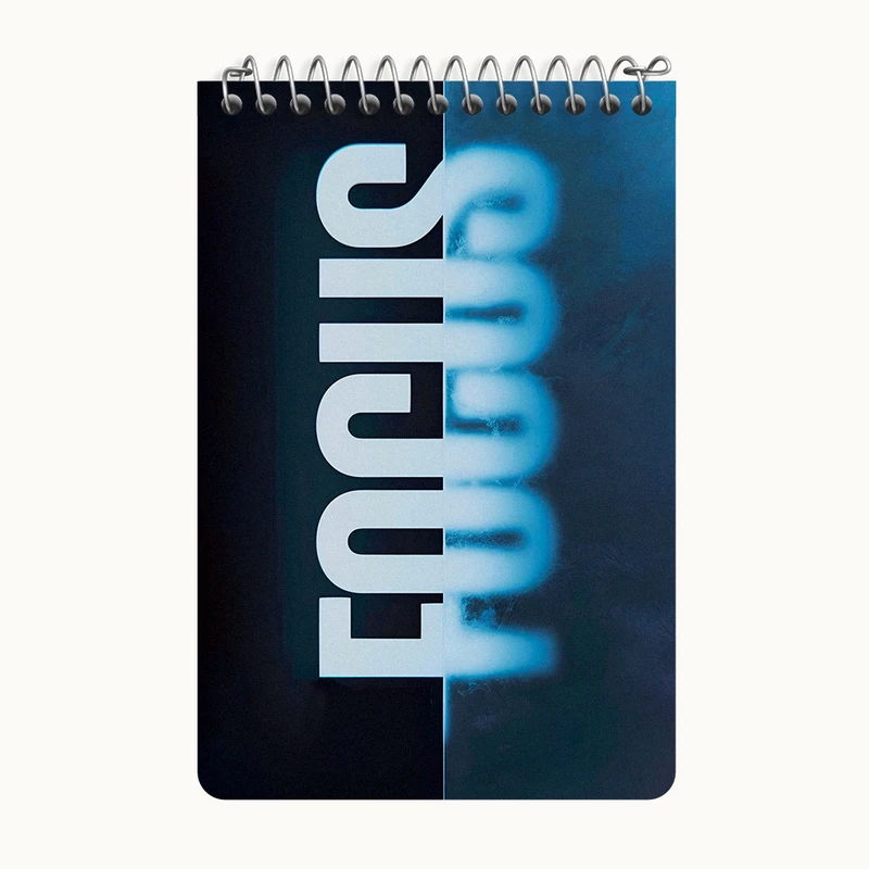 دفتر یادداشت 50 برگ خندالو طرح Focus کد F5058