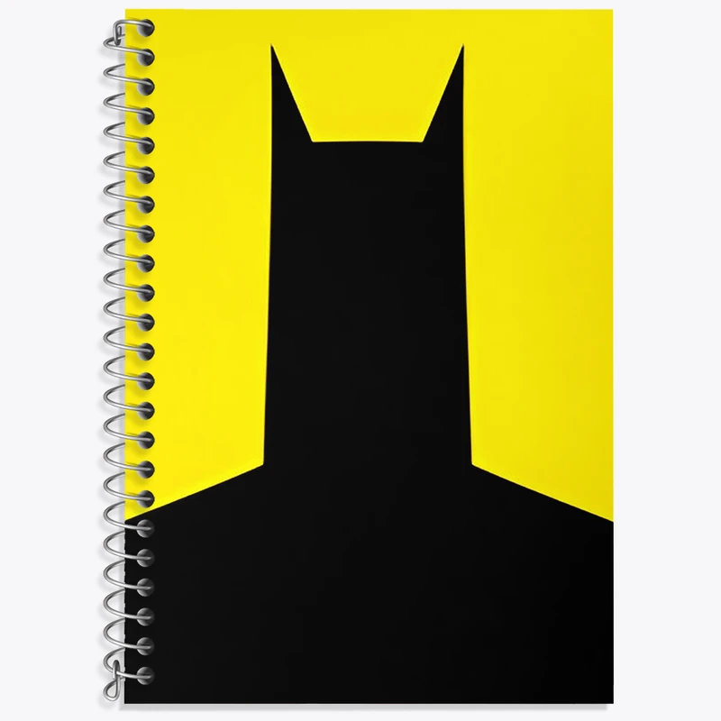 دفتر زبان دوخط 50 برگ خندالو طرح بتمن (Batman) کد F3974