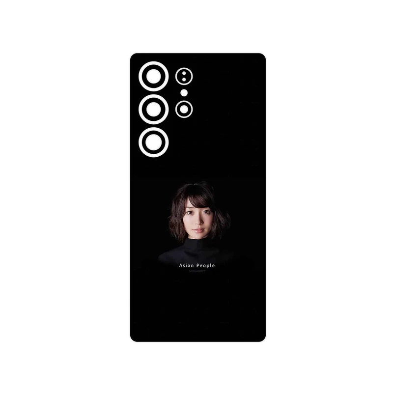 برچسب پوششی ماهوت مدل Portrait of an Asian Woman مناسب برای گوشی موبایل سامسونگ Galaxy S25 Ultra