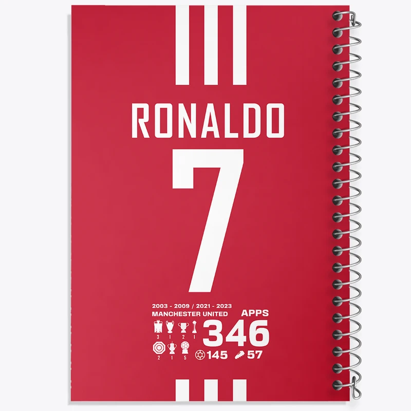 دفتر مشق 100 برگ خندالو طرح کریستیانو رونالدو کد N8268