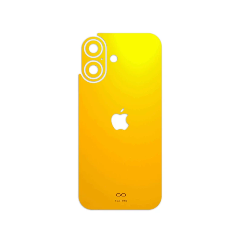 برچسب پوششی ماهوت مدل Matte-Deep-Mustard مناسب برای گوشی موبایل اپل iPhone 17