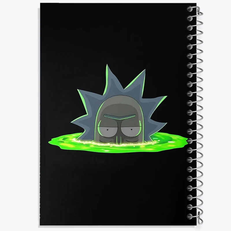 دفتر نقاشی 50 برگ خندالو طرح ریک و مورتی (Rick and Morty) کد F4016