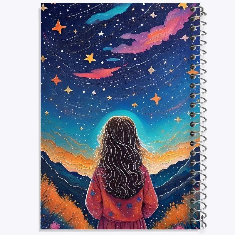 دفتر شطرنجی 50 برگ خندالو طرح دخترانه کد F11072