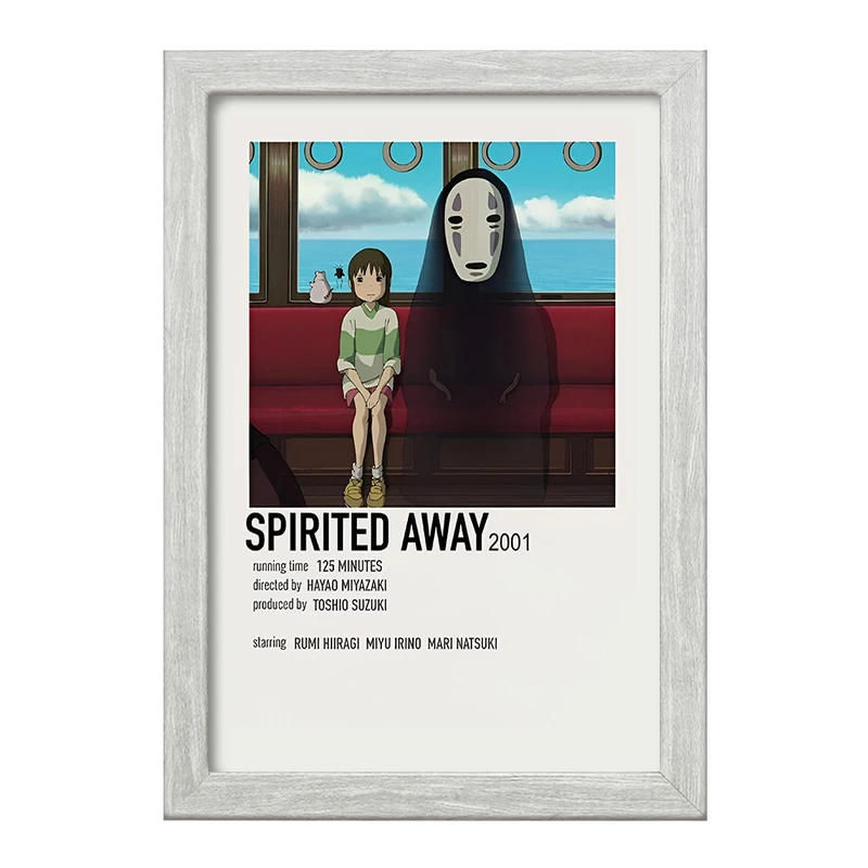 تابلو خندالو طرح انیمه شهر اشباح (Spirited Away) کد F13202