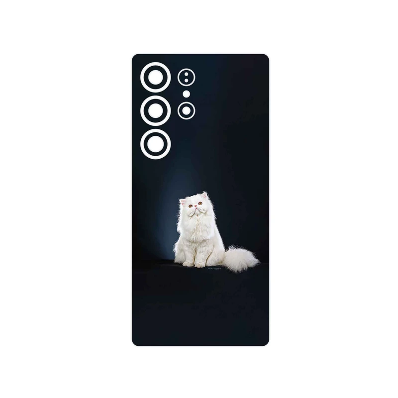 برچسب پوششی ماهوت مدل Persian_cat مناسب برای گوشی موبایل سامسونگ Galaxy S25 Ultra