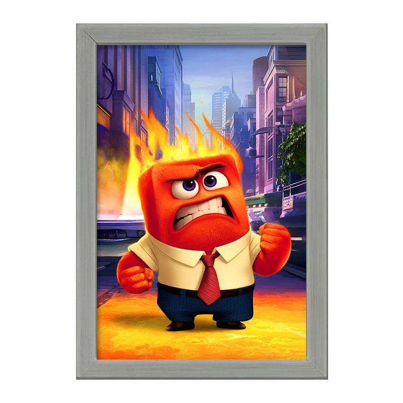 تابلو خندالو طرح شخصیت خشم اینساید اوت کد F12655