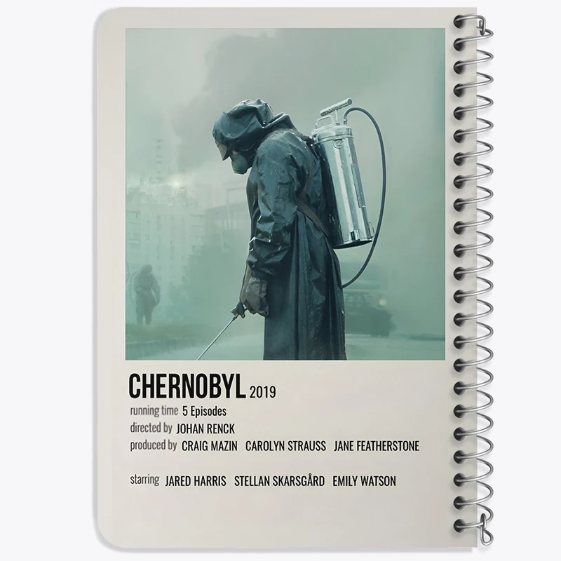 دفتر یادداشت 50 برگ خندالو طرح چرنوبیل (Chernobyl) کد F13375
