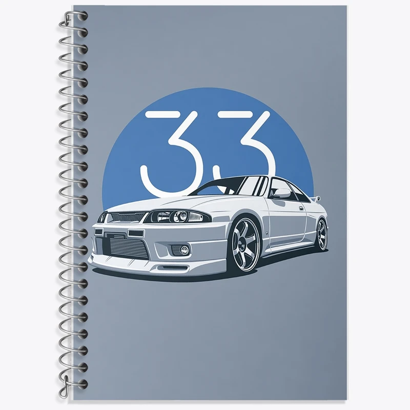 دفتر لغت 50 برگ خندالو طرح ماشین اسپرت کد F10377