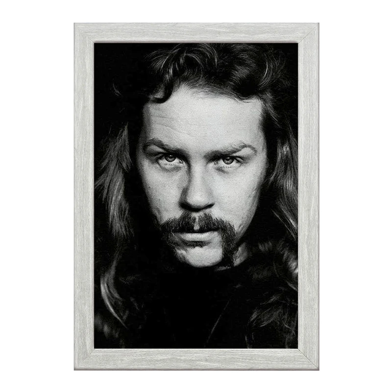 تابلو خندالو طرح جیمز هتفیلد گروه موسیقی متالیکا Metallica  کد 3256