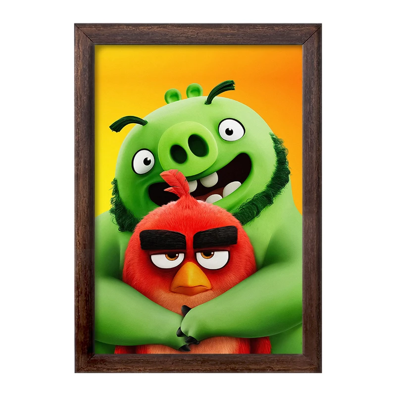 تابلو خندالو طرح پرندگان خشمگین Angry Birds  کد 13867