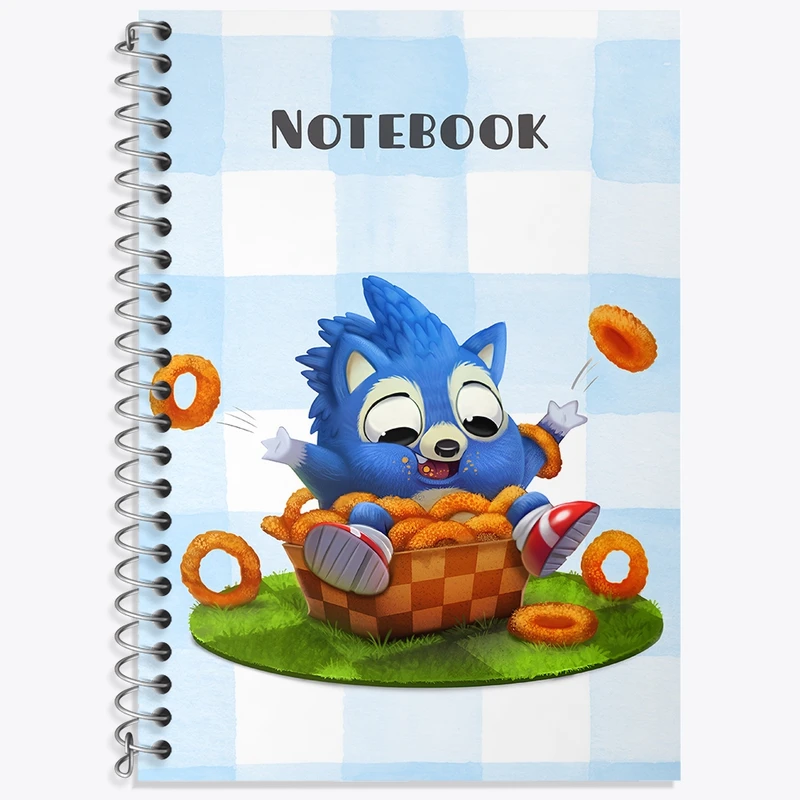 دفتر لغت 50 برگ خندالو طرح سونیک (Sonic) کد N6567