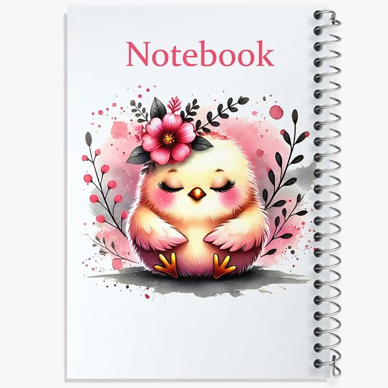 دفتر لیست خرید 50 برگ خندالو طرح جوجه بامزه کد N6678