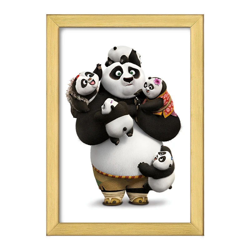 تابلو خندالو طرح پاندا کونگ فوکار کد F3759