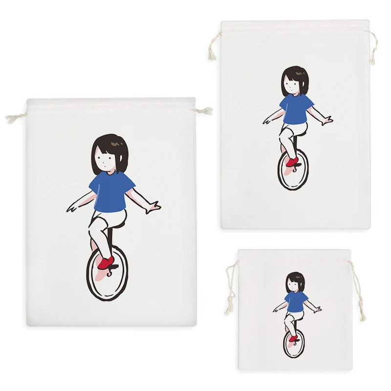 نظم دهنده خندالو مدل دختر چرخ سوار کد 9296 مجموعه 3 عددی