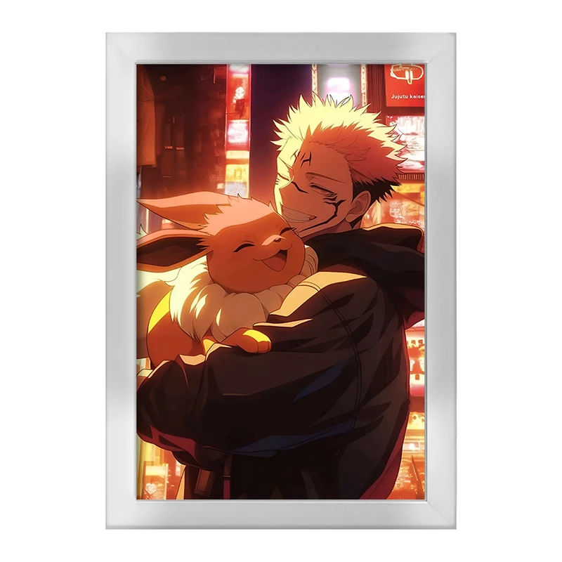 تابلو خندالو طرح پوکمون (pokemon) کد F9788