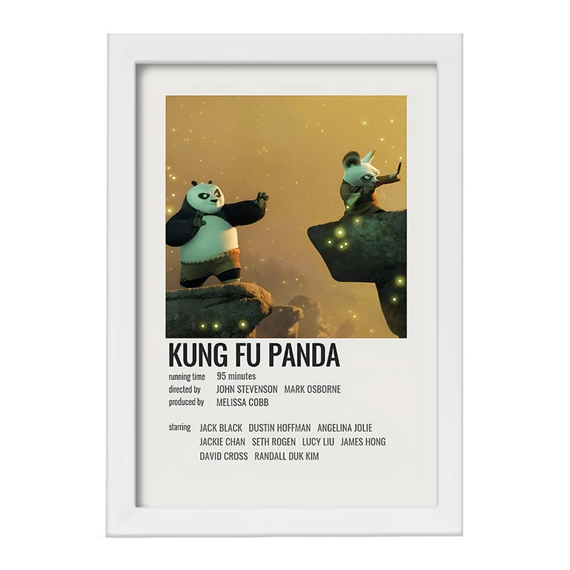 تابلو خندالو طرح پاندا کونگ فو کار کد F13232