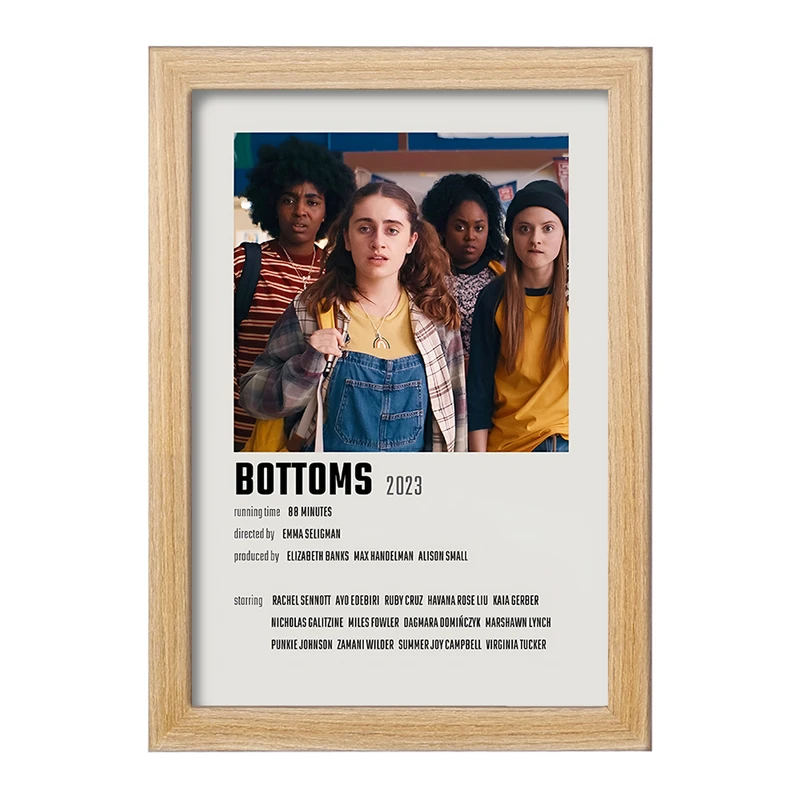 تابلو خندالو طرح باتمز (Bottoms) کد F13019