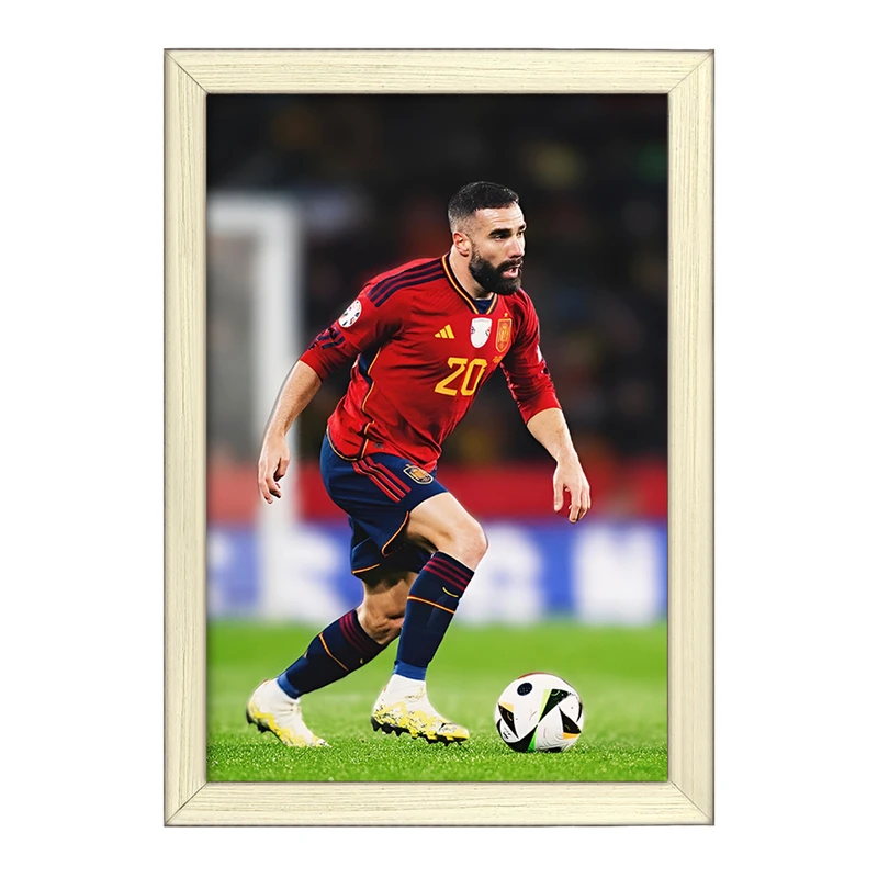 تابلو خندالو طرح دنی کارواخال (Dani Carvajal) کد F14338