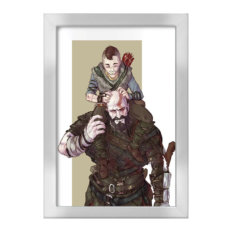 تابلو خندالو طرح بازی گاد آف وار God Of War کد 28624