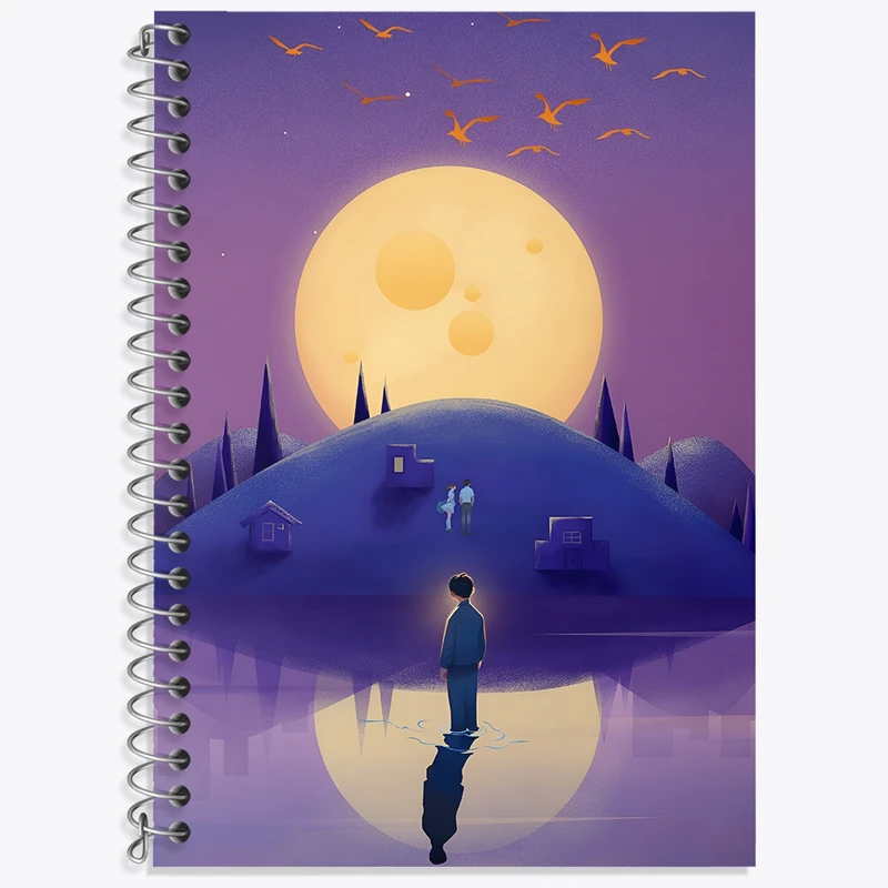 دفتر زبان 50 برگ خندالو مدل سه خط طرح پسرانه کد N7464