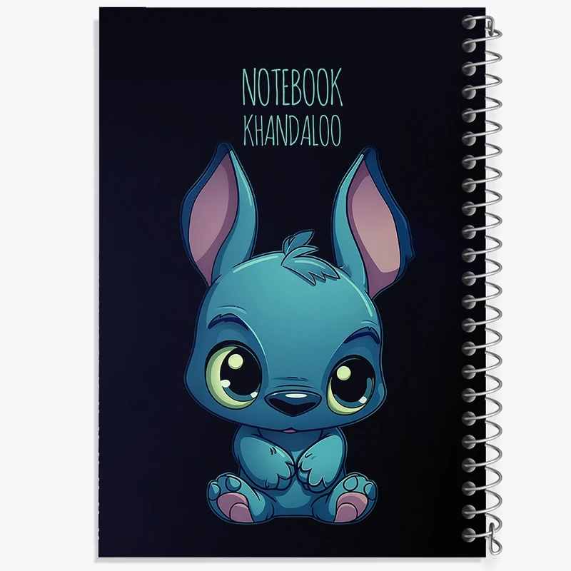 دفتر لیست خرید 50 برگ خندالو طرح لیلو و استیچ کد N7827