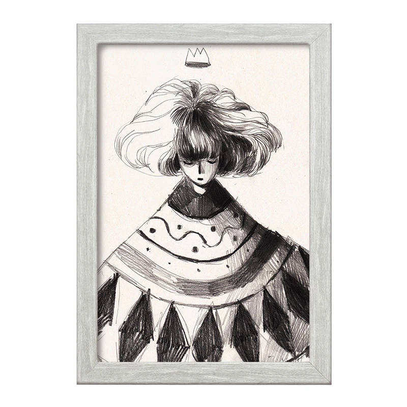 تابلو خندالو طرح بازی گریس (Gris) کد 35555