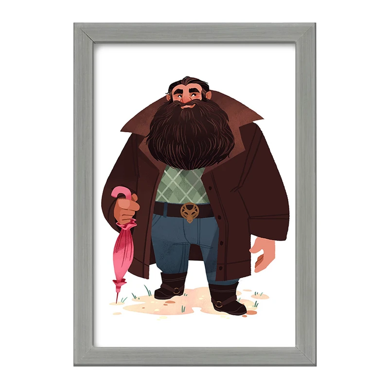 تابلو خندالو طرح هاگرید هری پاتر Harry Potter  کد 19372