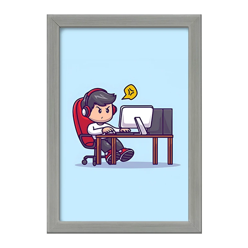 تابلو خندالو طرح گیمر (Gamer) کد F4187