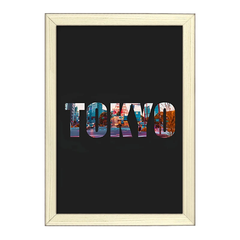 تابلو خندالو طرح توکیو (Tokyo) کد F4838