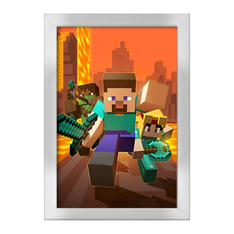 تابلو خندالو طرح ماینکرافت (Minecraft) کد F3493