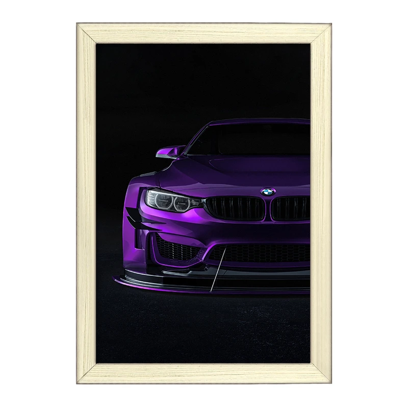 تابلو خندالو طرح ماشین بی ام دبلیو (BMW) کد F1012