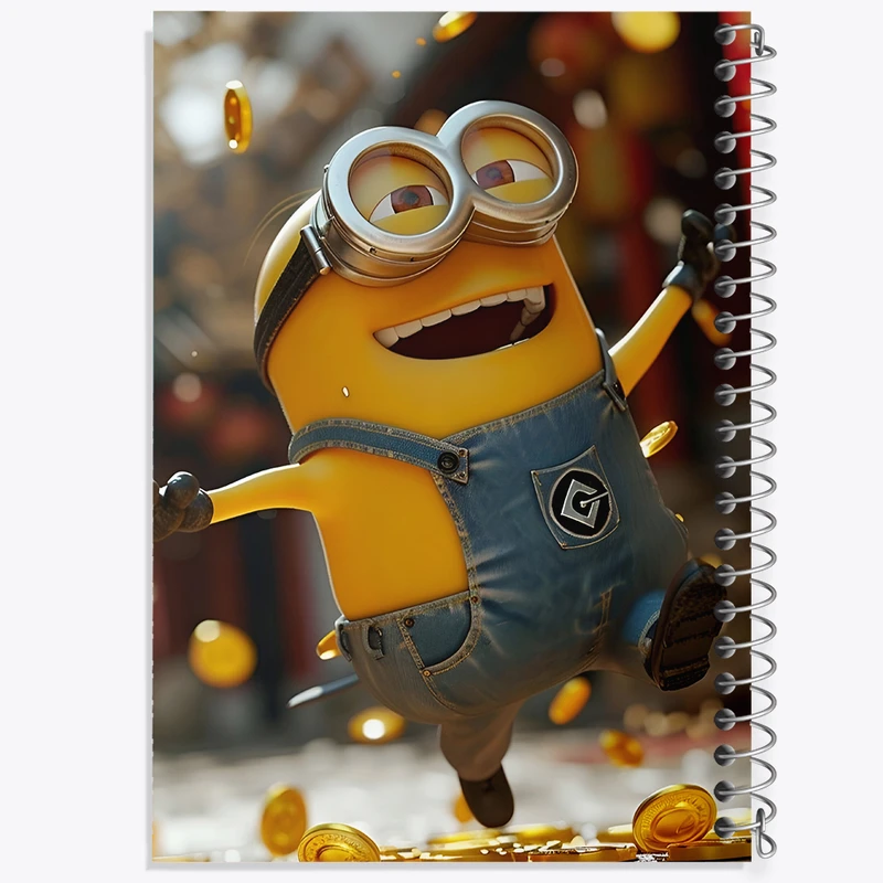 دفتر نقاشی 50 برگ خندالو طرح مینیون ها (Minions) کد N7470