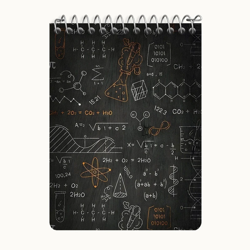 دفتر یادداشت 50 برگ خندالو طرح شیمی کد N6954