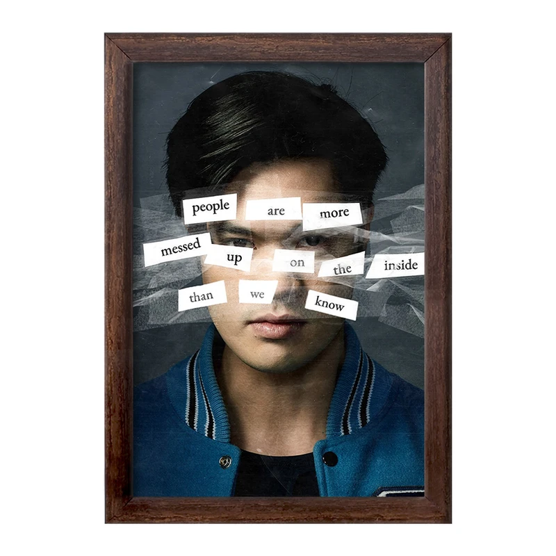 تابلو خندالو طرح زک 13دلیل برای اینکه Reasons Why13  کد 20366