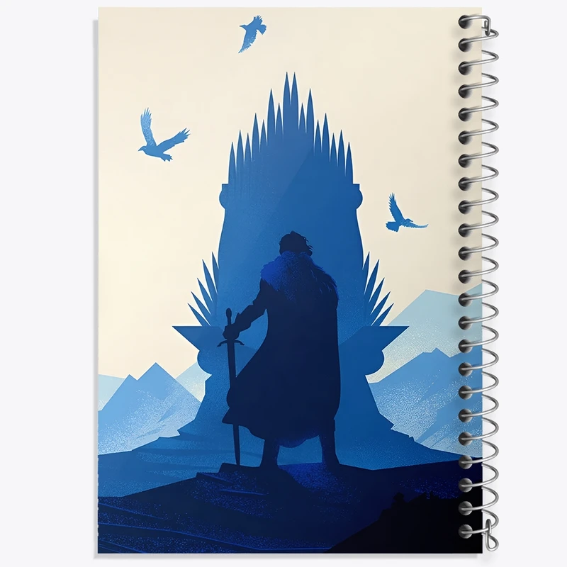 دفتر شطرنجی 50 برگ خندالو طرح گیم اف ترونز (Game of Thrones) کد F11130