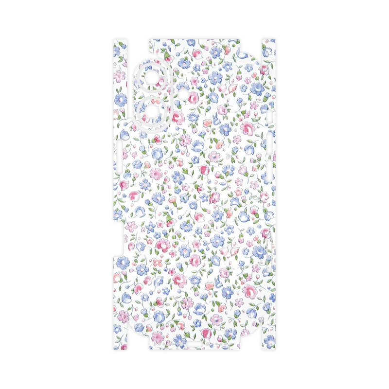 برچسب پوششی ماهوت مدل Painted-Flowers-FullSkin مناسب برای گوشی موبایل اپل iPhone 17