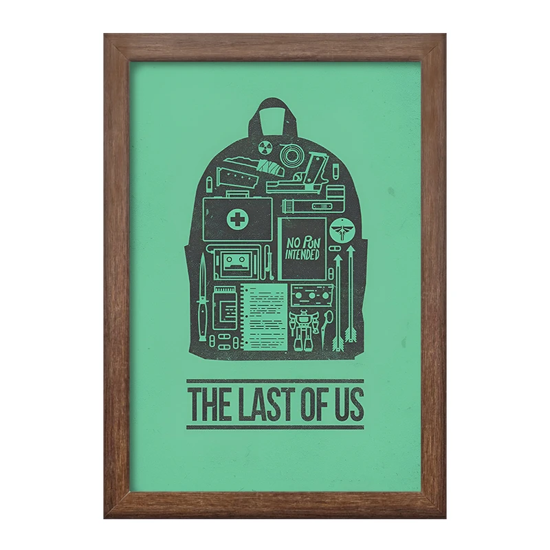 تابلو خندالو طرح لست آف آس (The Last Of Us) کد F13596