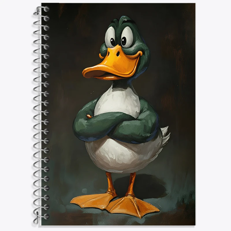 دفتر نت موسیقی 50 برگ خندالو طرح اردک کد F11783