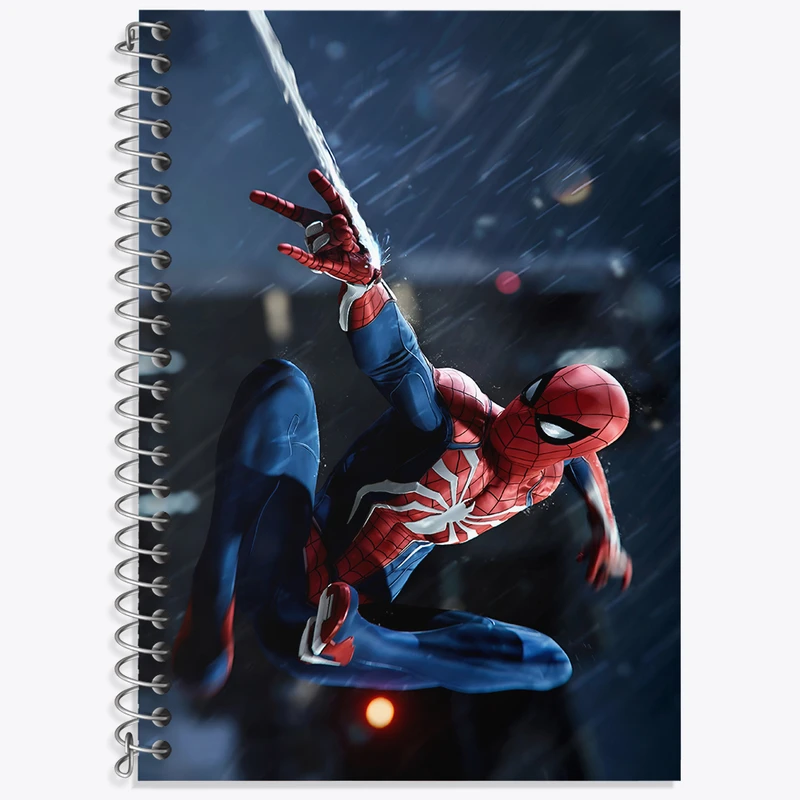 دفتر نت موسیقی 50 برگ خندالو طرح مرد عنکبوتی (Spider Man) کد F3948