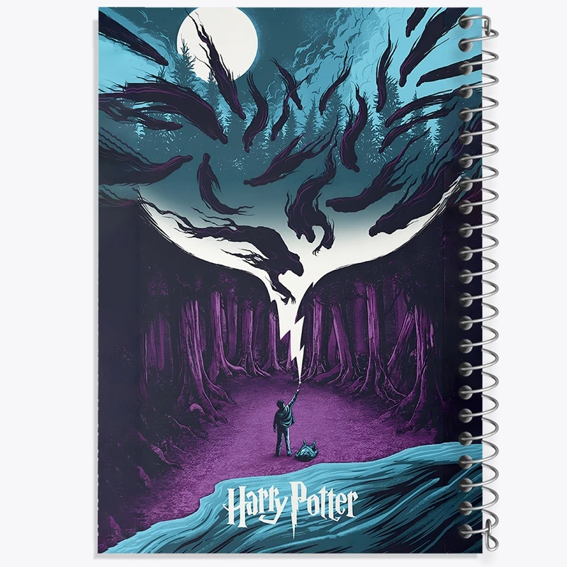 دفتر لیست خرید 50 برگ خندالو طرح هری پاتر (Harry Potter) کد F4447