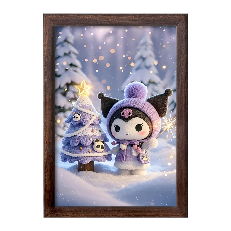 تابلو خندالو طرح کرومی (Kuromi) کد F10292