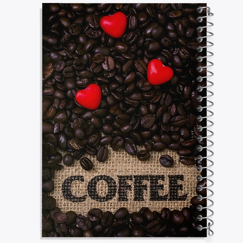 دفتر مشق 50 برگ خندالو طرح Coffee کد F10551