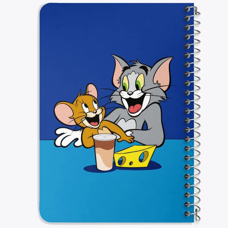 دفتر یادداشت 50 برگ خندالو طرح تام و جری (Tom and Jerry) کد N9361