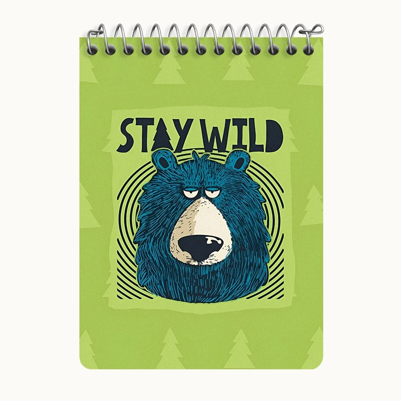 دفتر یادداشت 50 برگ خندالو طرح خرس کد N6244