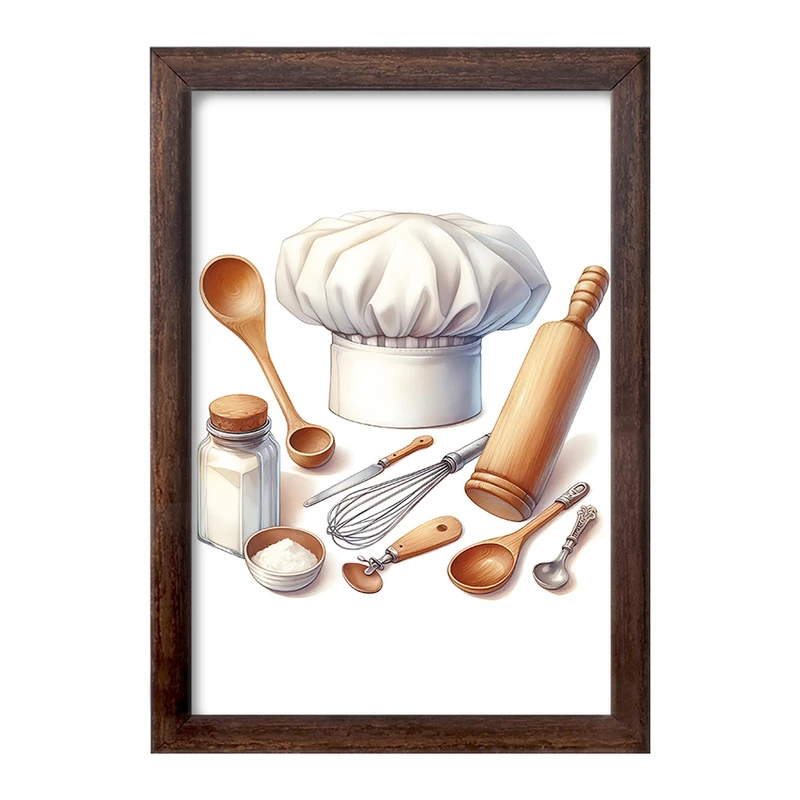 تابلو خندالو طرح کیک و شیرینی پزی کد 36668